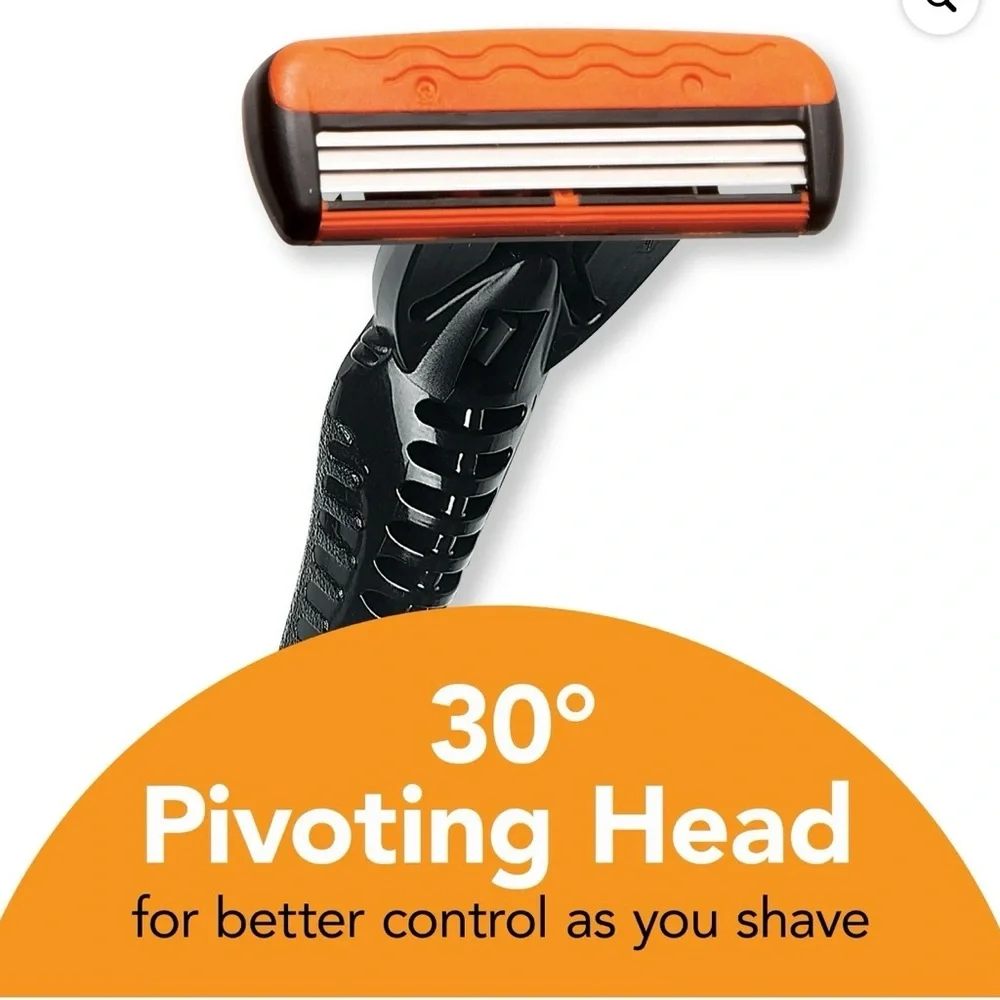 BIC Comfort 3 Refillable Men's 3-Blade Manual Razors, 1 Handle and 14 Cartridges